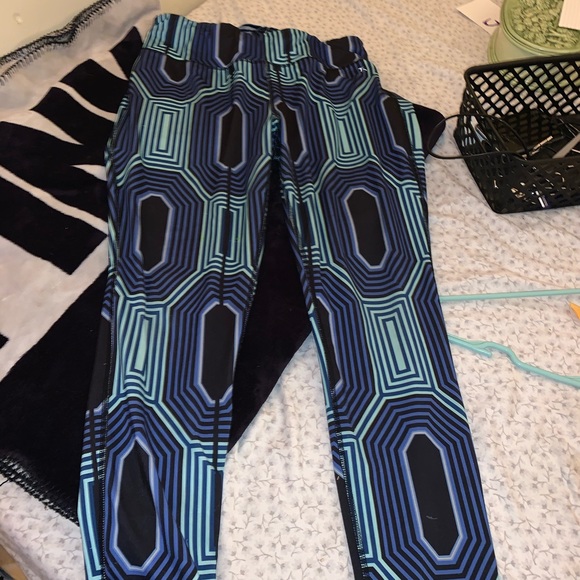 Blue print leggings - Picture 3 of 3